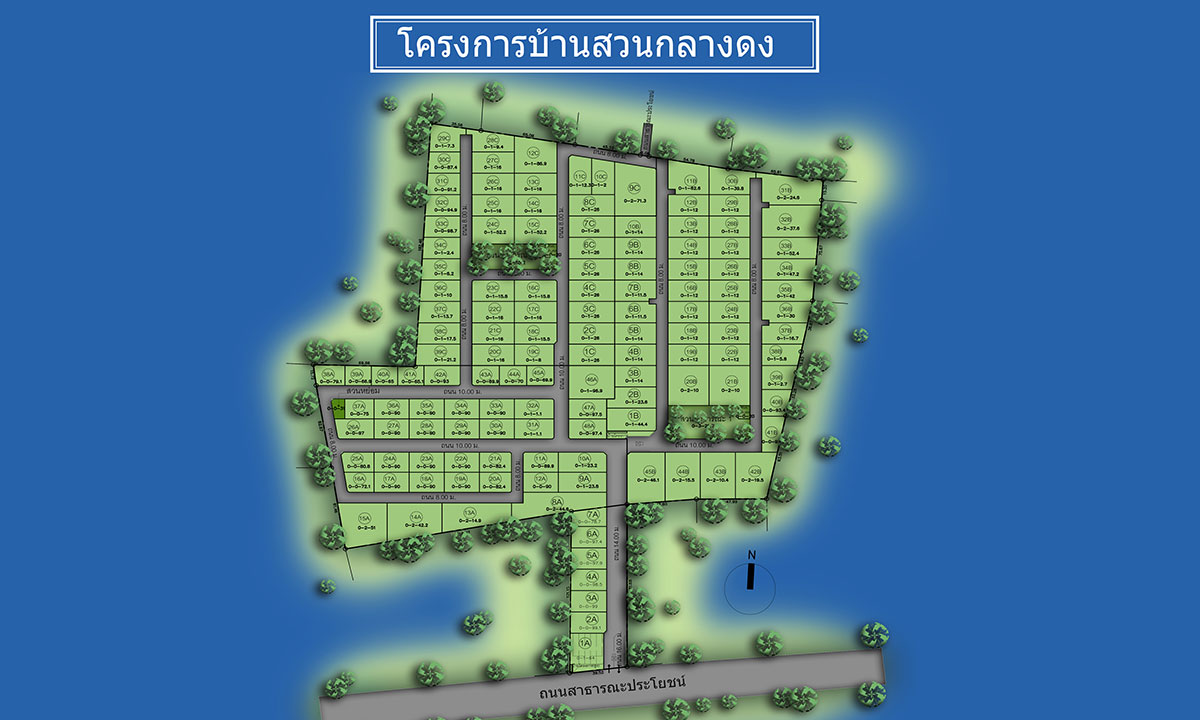 แผนผังโครงการ